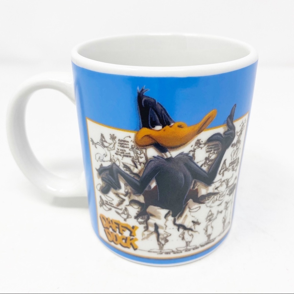 VINTAGE TM & WARNER BROS 1995 Daffy Duck Mug Cup